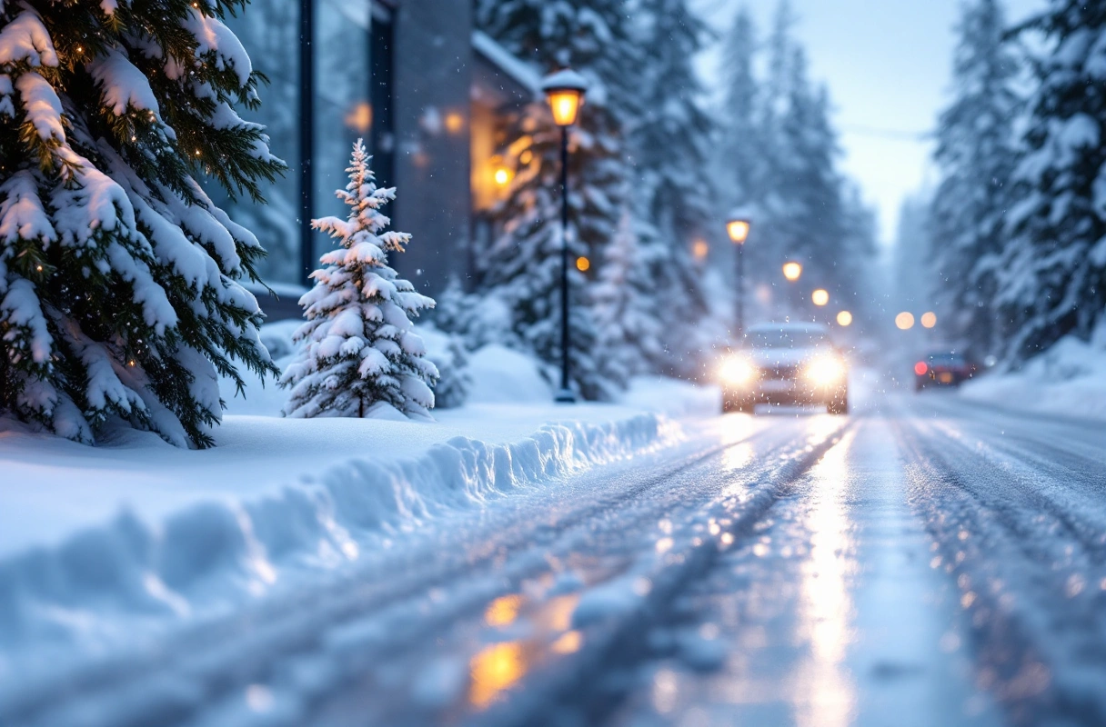 Professional image illustrating Key Features of Effective Snow and Ice Management Services