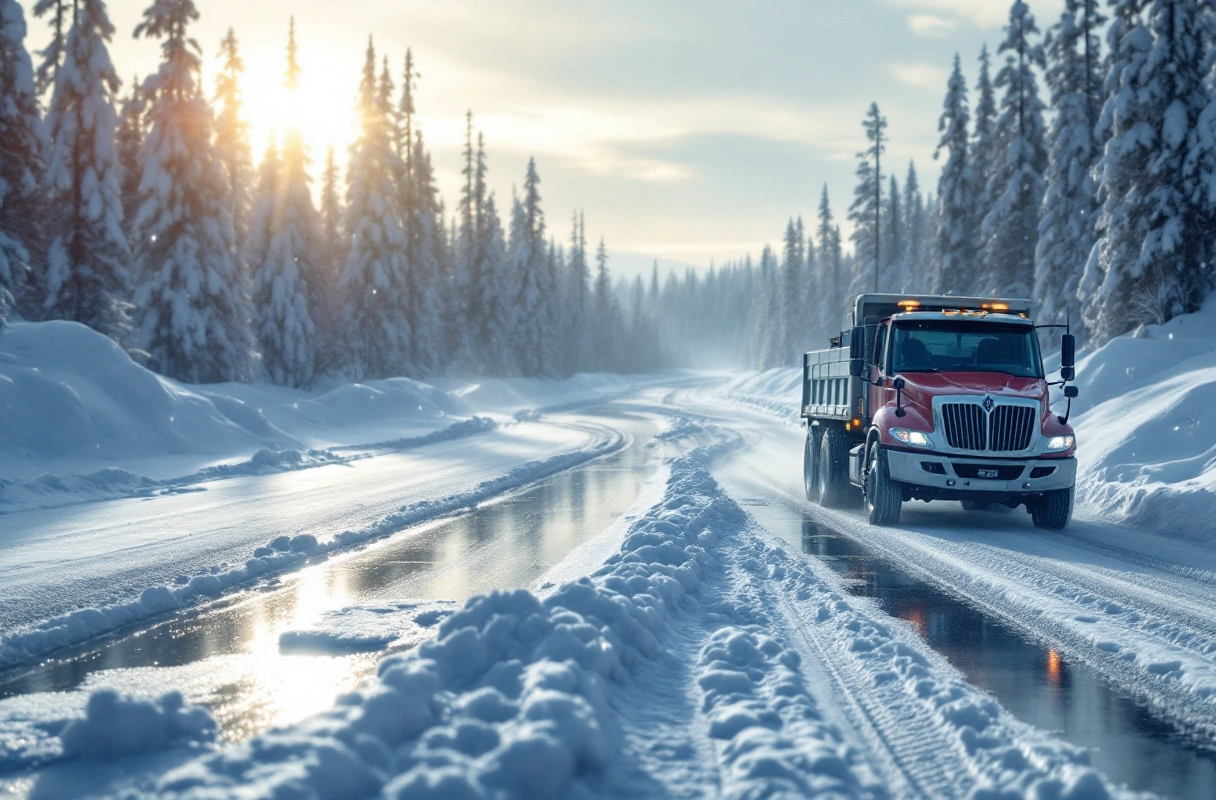 Professional image illustrating Understanding the Importance of Snow and Ice Management Services