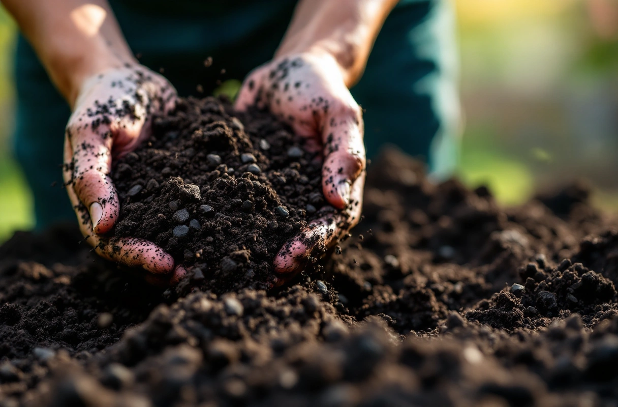 Professional image illustrating How to Choose the Right Topsoil for Your Anchorage Garden