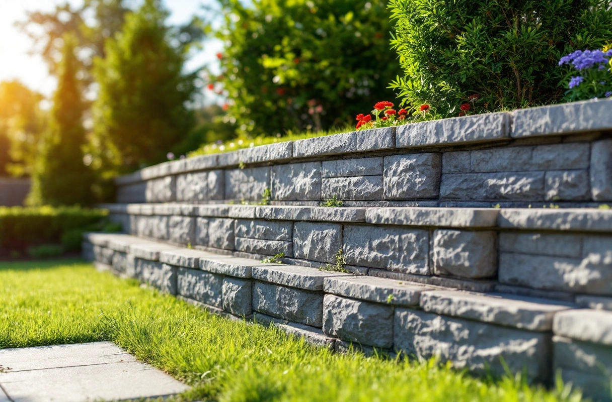 Professional image illustrating The Benefits of Retaining Walls for Anchorage Properties