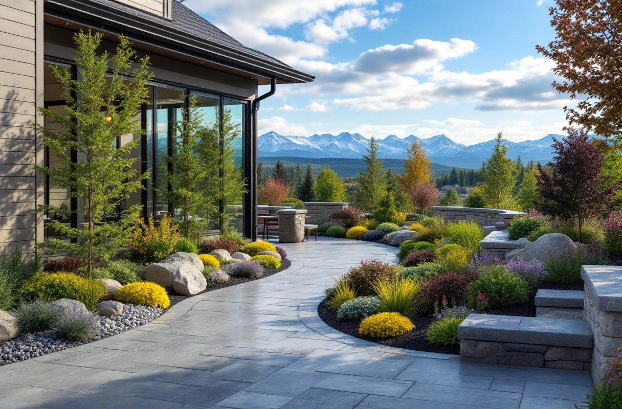 Professional image illustrating Key Services Offered by Custom Landscaping Companies in Anchorage