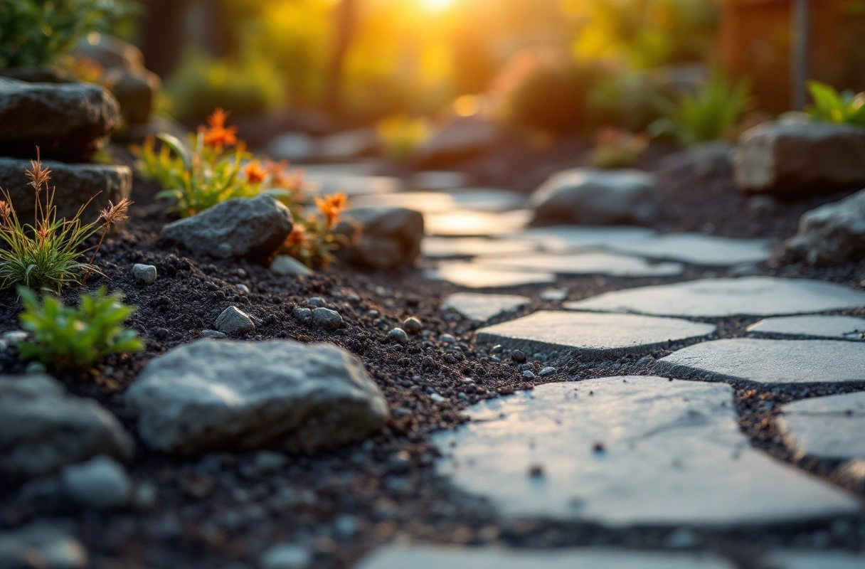 Professional image illustrating Common Mistakes to Avoid in Hardscaping