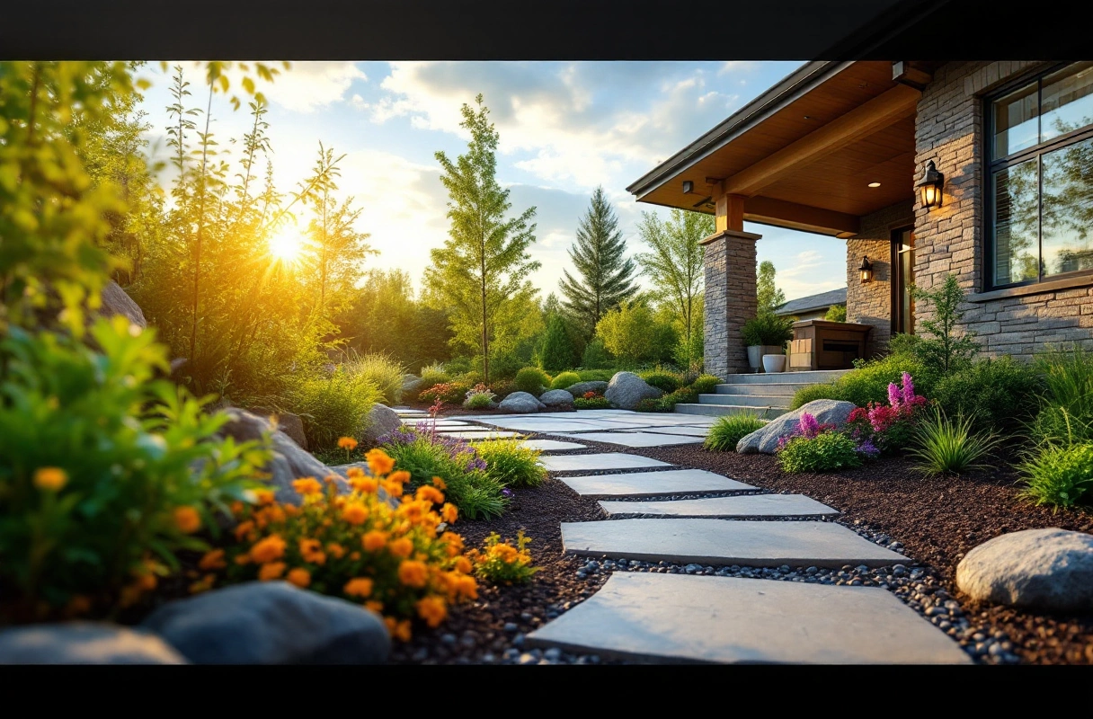 Professional image illustrating Understanding Hardscaping and Its Importance
