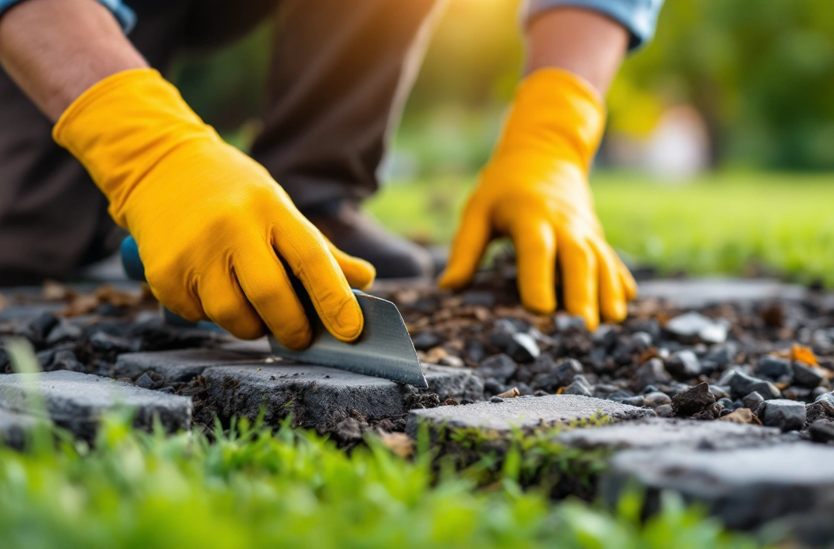 Professional image illustrating Factors to Consider When Choosing Hardscaping Services