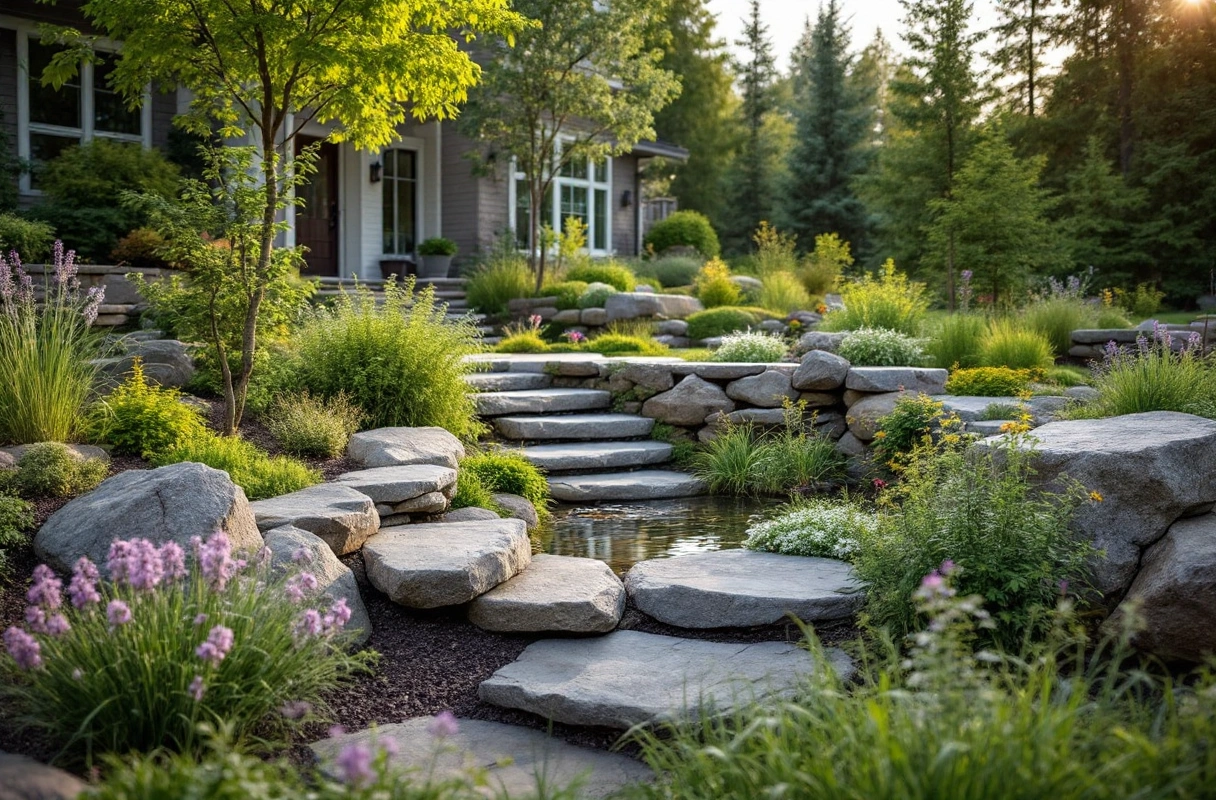 Professional image illustrating 2. Rock Gardens