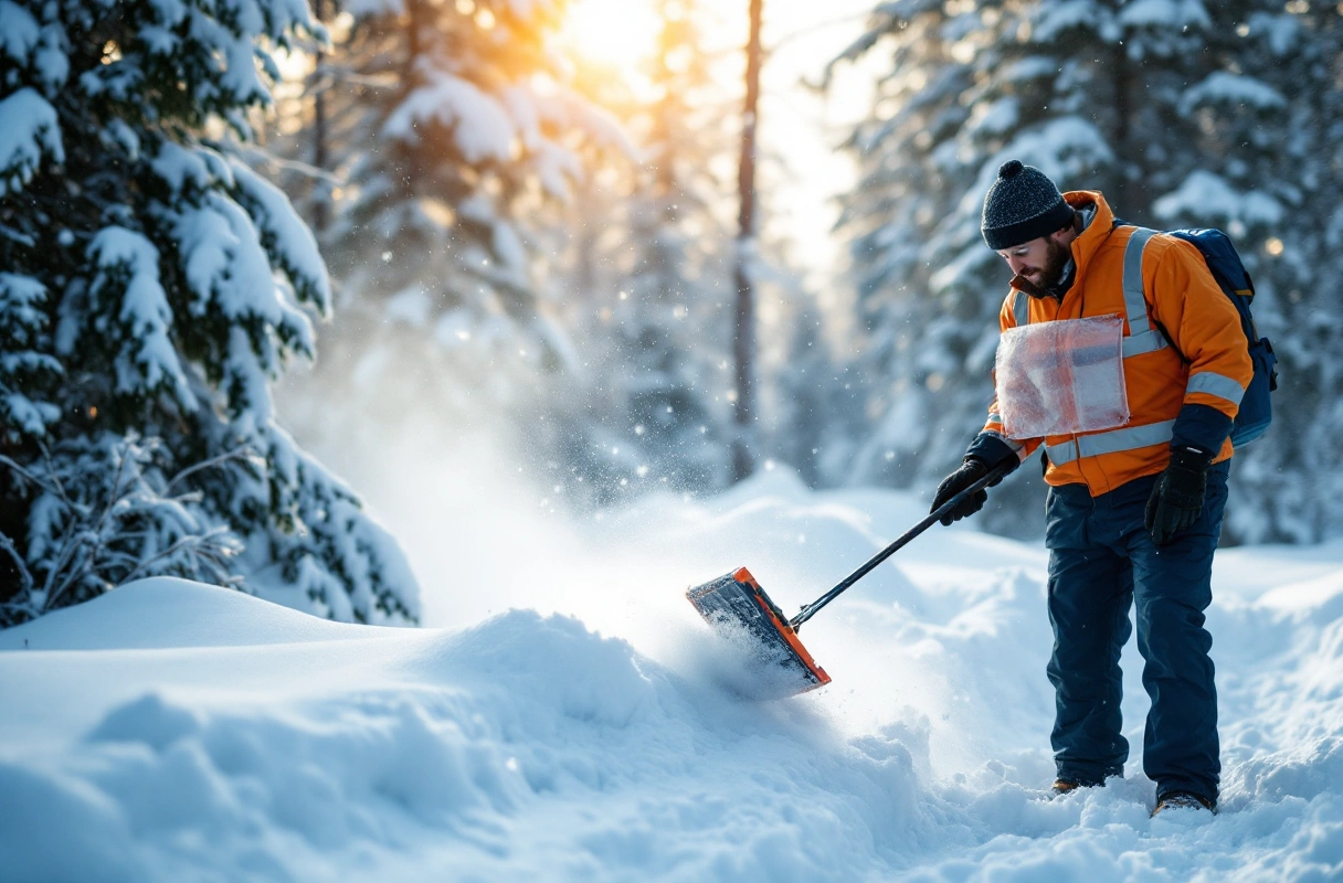 Professional image illustrating The Importance of Professional Snow and Ice Management