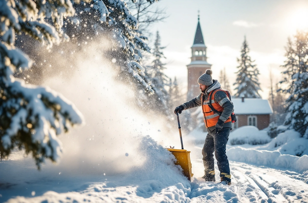 Professional image illustrating Top 10 Snow Removal Tips for Residential Properties in Anchorage