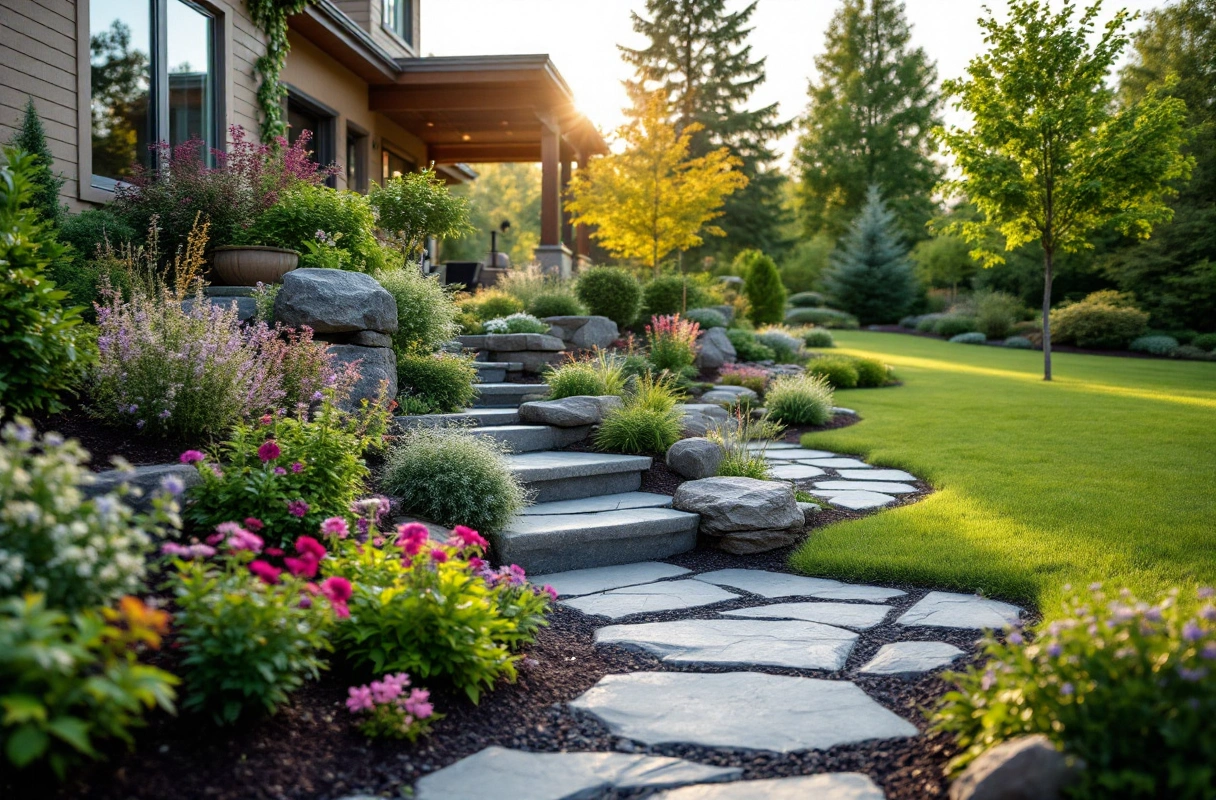 Professional image illustrating Practical Tips for Implementing Custom Landscaping