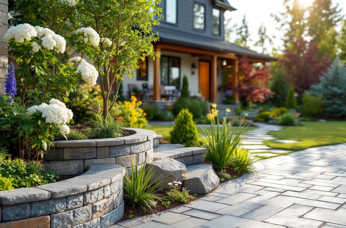 Professional image illustrating Top Hardscaping Trends for Anchorage Homeowners