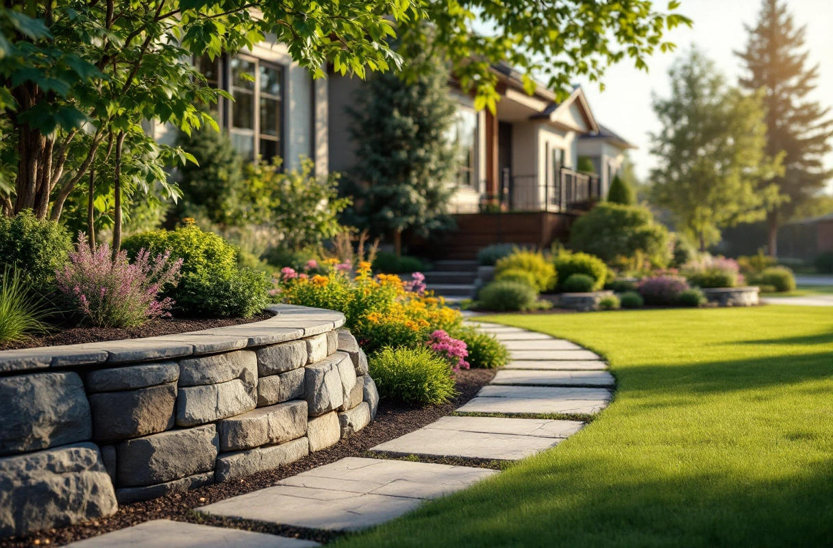 Professional image illustrating Landscaping Trends in Anchorage